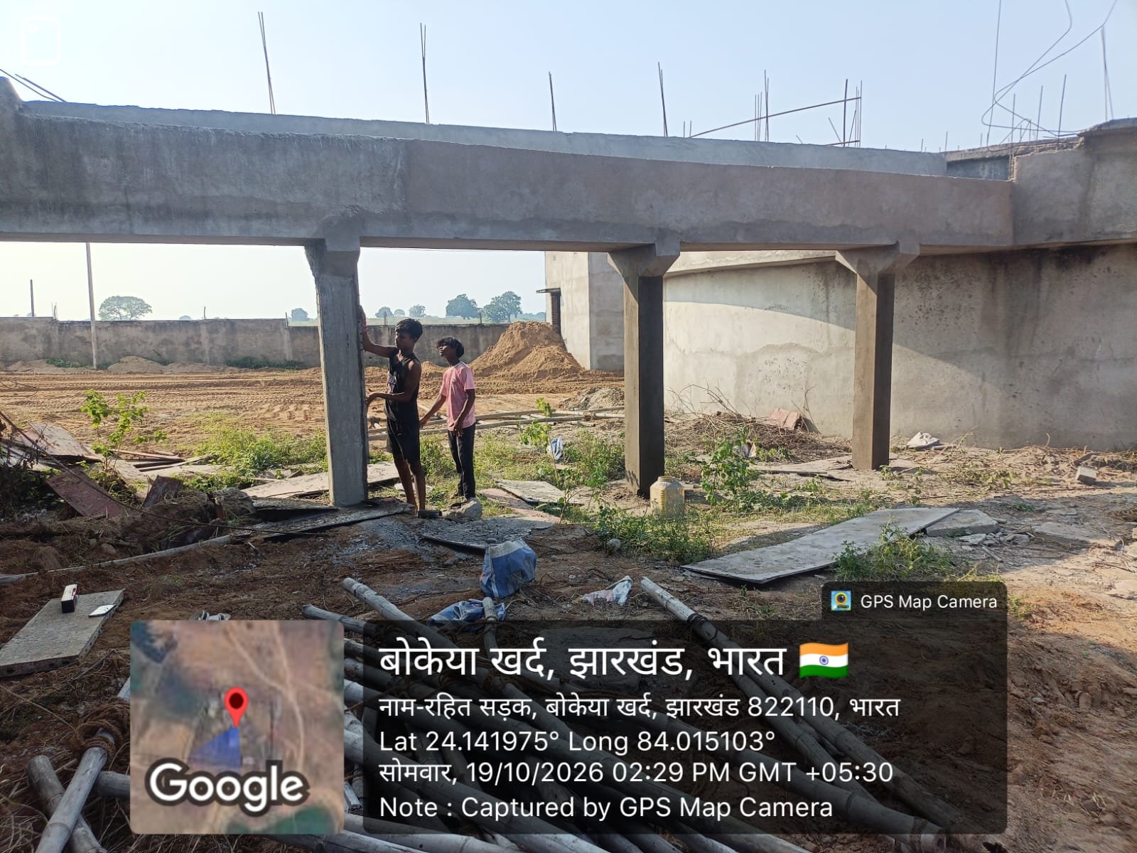 Structural Column and Rebar Casting